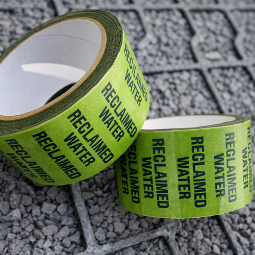 Pipe identification tape - identification,
