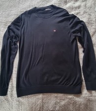 Napapijri Black Cotton Jumper