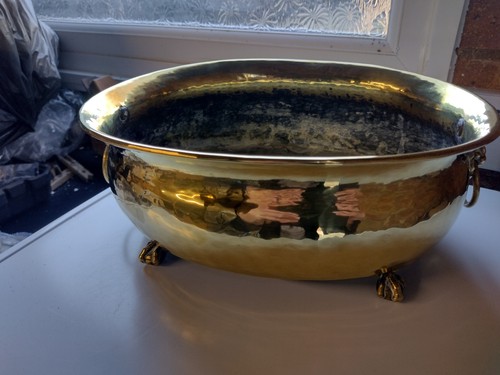 Vintage brass lions - vintage, head