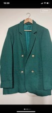 Next Dark Green Lined Blazer