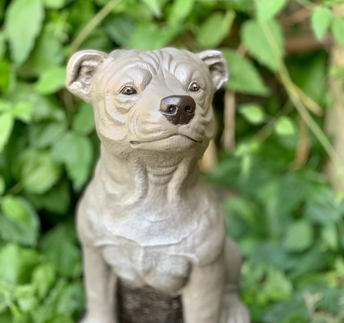 Staffordshire dog statue
