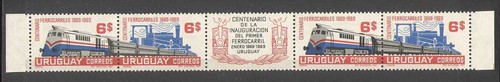 Uruguay 1969 steam - uruguay,