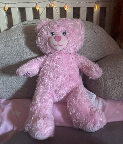 Build bear pink cuddle - build-a-bear,