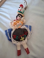 Antique FABRIC RAG DOLL, 1950s