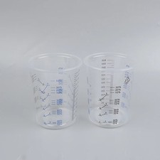 10PCS 600ml Plastic Paint