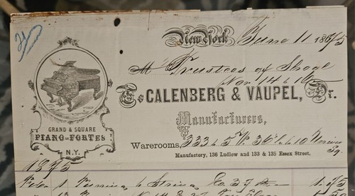 1892 rare calenberg - calenberg, vaupel