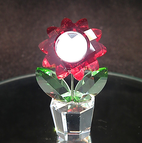 Swarovski crystal red - crystal,
