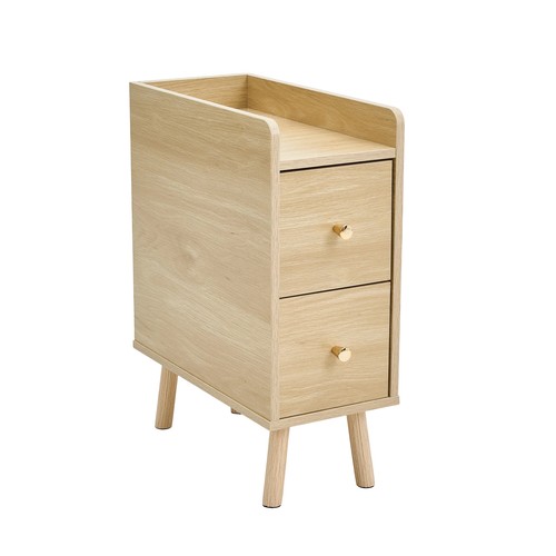 Narrow bedside table drawer - narrow,