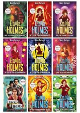 Enola Holmes Mystery Series by Nancy Springer 9 Books Set  Case Left-Handed Lady