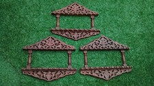 Vintage Wood Spoon Wall Rack