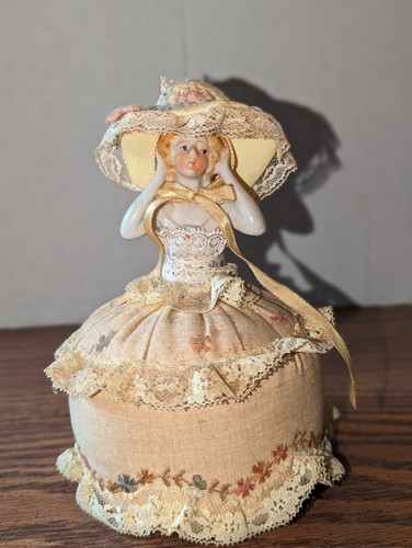 Antique victorian pin cushion - victorian,
