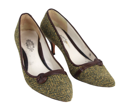 Lulu guinness green tapestry - lulu,