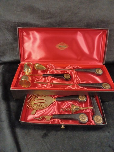 Vintage 1950s 24k gold - gold, plated