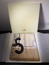 Rolex 100% Silk Scarf - Clock