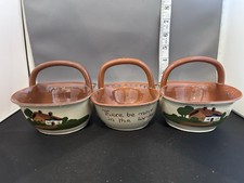 Set of 3 Dartmouth Pottery