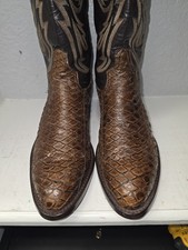 Tony Lama 8.5D Exotic Fish