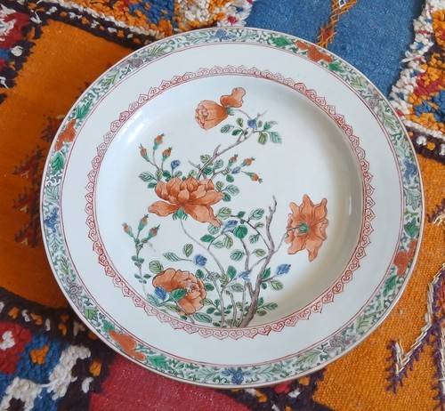 Large chinese dish - chinese, wucai