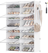 Interlocking Shoe Rack,8-Slot