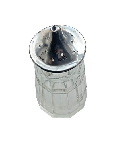 Antique victorian glass pepper - antique,
