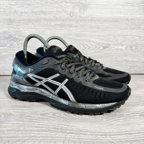 Asics trainers womens black - black, uk