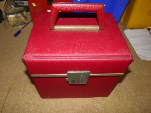 Vintage record storage - record,