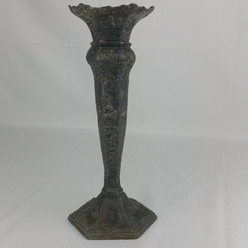 Antique spelter fluted - fluted, dutch
