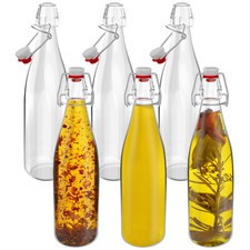 HEFTMAN Glass Bottles with