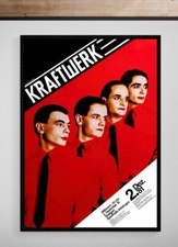 KRAFTWERK • Stuttgart • 1981 • Giclée Poster Print • Wall Art
