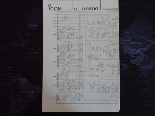Icom r8500 schematic diagrams - icom,
