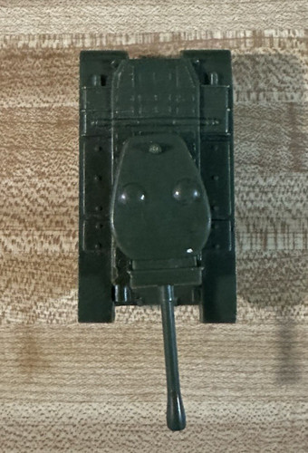 Green military plastic toy - green,