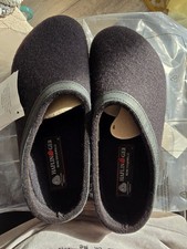 Haflinger Clogs Grizzly Torben Black Size 5 Womens Bnwt
