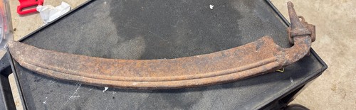 Vintage large farming scythe - vintage,