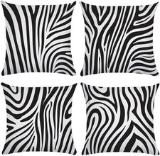 SCVBLJS Black White Cushion