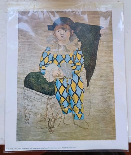 Pablo picasso paul arlequin - picasso,