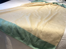 Rare Witney 'Restwell - Belfast' 100% Wool Blanket 56"W  X 74" L