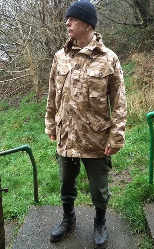 Royal signals windproof smock - royal,