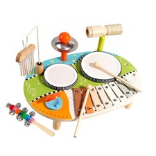 Kids Wooden Instrument Drum