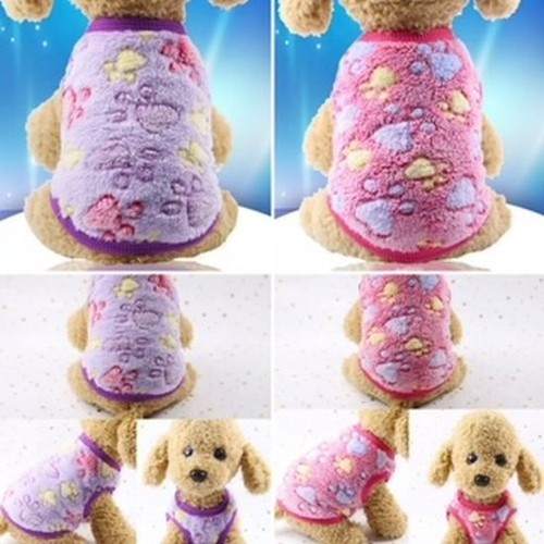New dog puppy soft fleece - new,