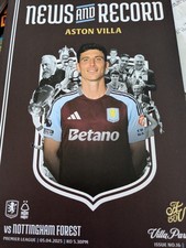 Aston Villa v Nottingham