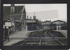 Stamford Railway Station, Lincolnshire, RP Modern Reproduction Postcard :161