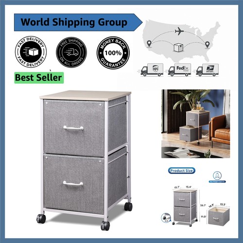 Compact drawer fabric - 2-drawer,