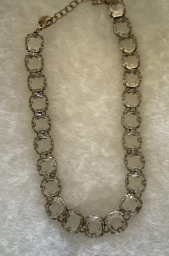 Vtg zara necklace - vtg, clear