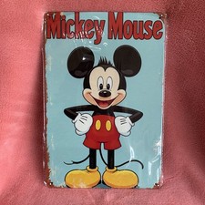 Mickey Mouse  Metal Tin Sign