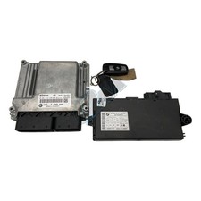 BMW ECU Lockset Fits 5 Series E61 LCI 520d N47 2008 Automatic  7809000
