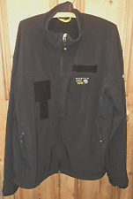 MOUNTAIN HARDWEAR  - Softshell Jacket, Fleece lined.  Men's XXL. Black. Full Zip