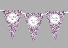 Purple And Silver Vintage