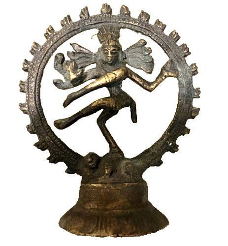 Vintage brass nataraja - vintage, (shiva)