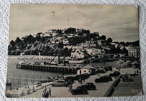 Vintage postcard torquay - postcard,,