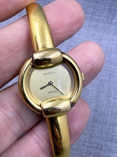 Gucci 1400l gold plated - gucci,
