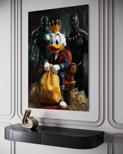 Donald duck canvas print - canvas,